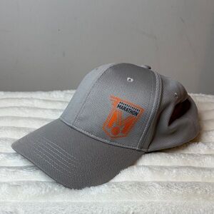 Orangetheory Gray Cap with Orange Logo
